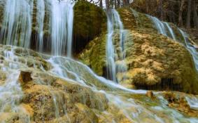 黑水卡龙沟风景图片